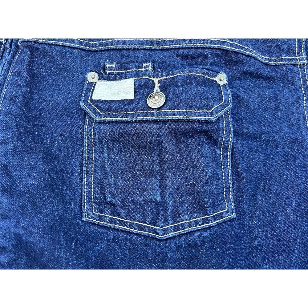 2000s Y2K Rocawear Men's Denim Jean Jacket Hip Hop Size 3XL - Picture 5 of 15